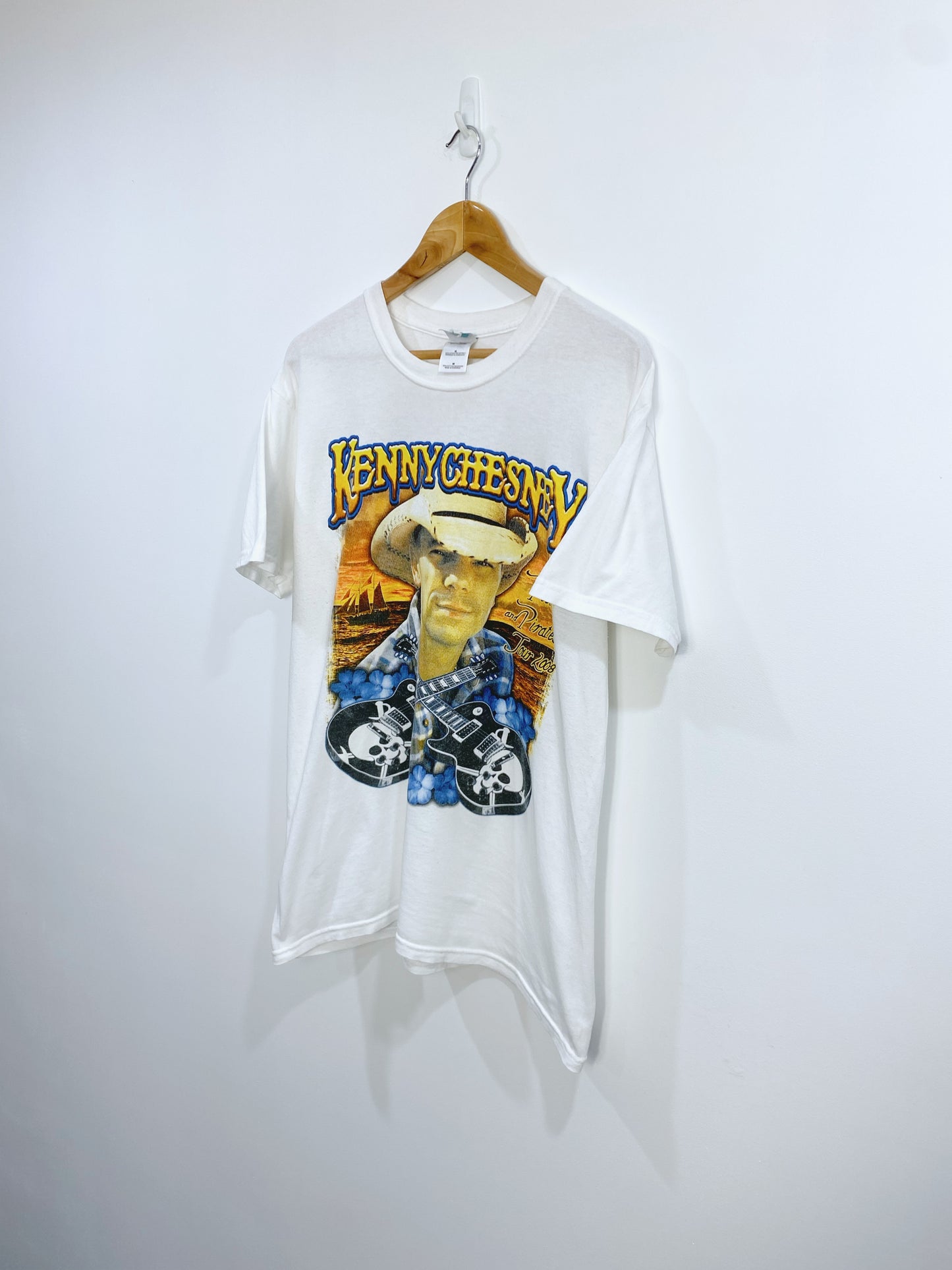 Vintage Kenny Chesney Poets And Pirates Tour T-shirt L