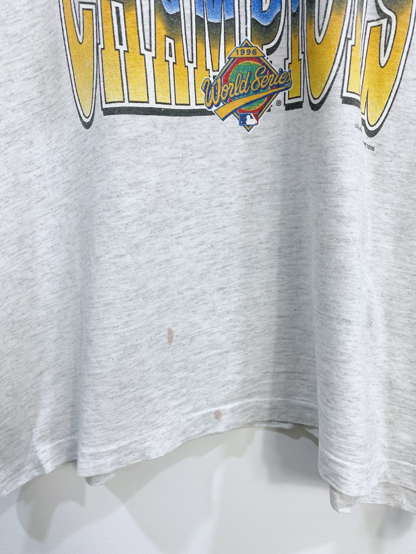 Vintage 1996 Yankees Championship T-shirt XL