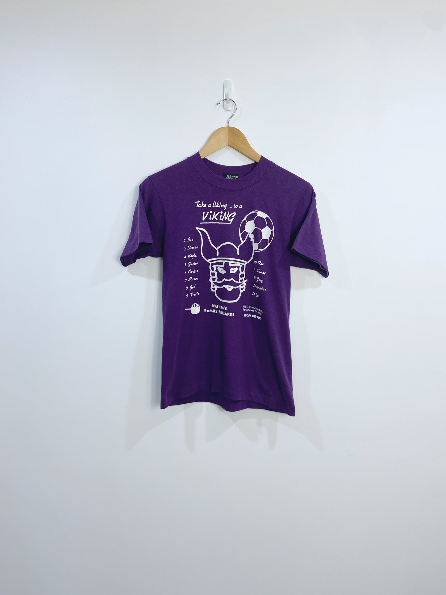 Vintage 90s Billiards T-shirt S