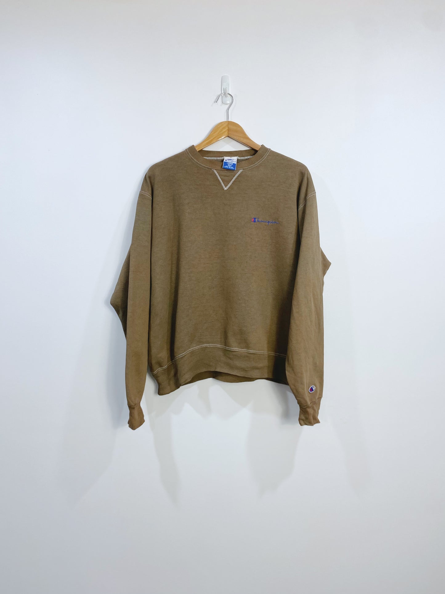 Vintage Champion Embroidered Sweatshirt M