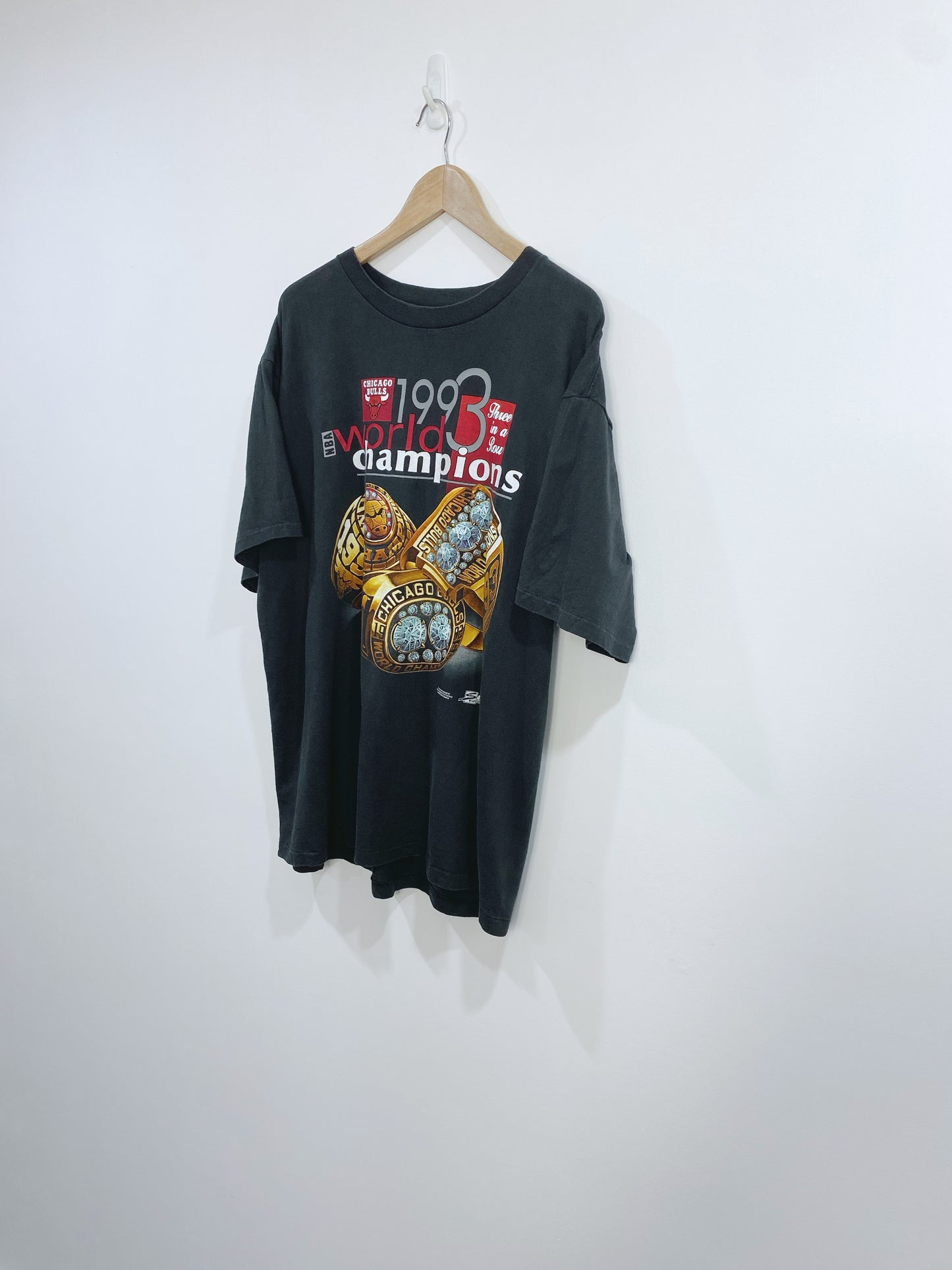 Vintage 1993 Chicago Bulls Championship T-shirt L