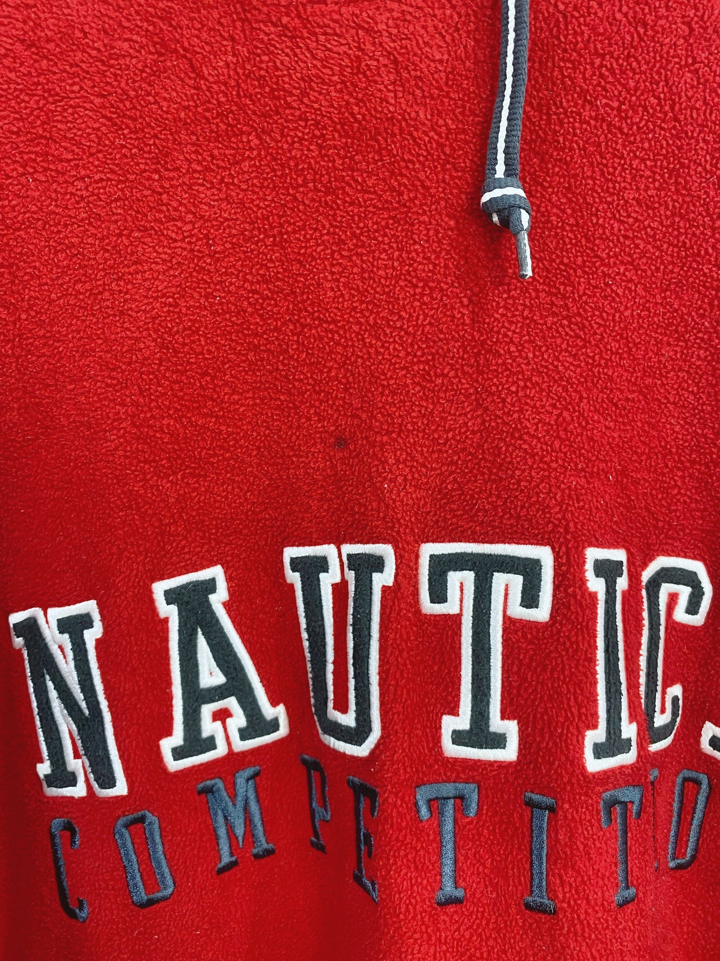 Vintage 90s Nautica Embroidered Hoodie L