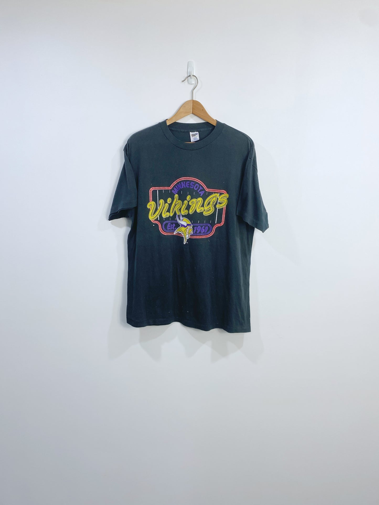 Vintage 80s Minnesota Vikings T-shirt L