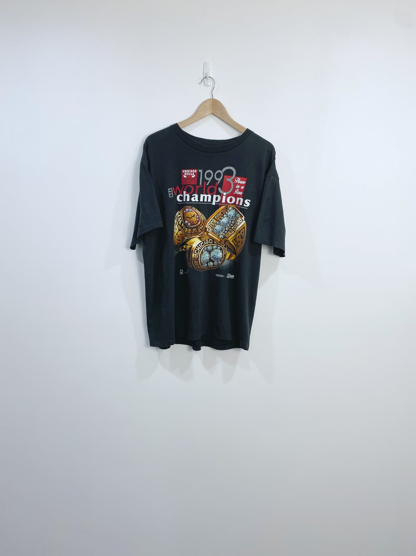 Vintage 1993 Chicago Bulls Championship T-shirt L