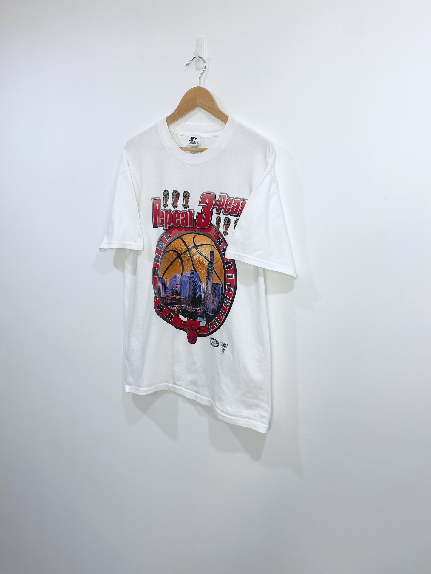 Vintage 1998 Chicago Bulls Championship T-shirt L
