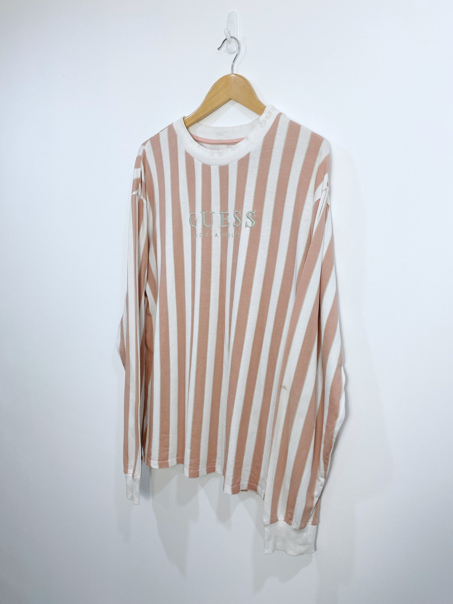 Vintage Guess Jeans Embroidered LongSleeve Shirt XL