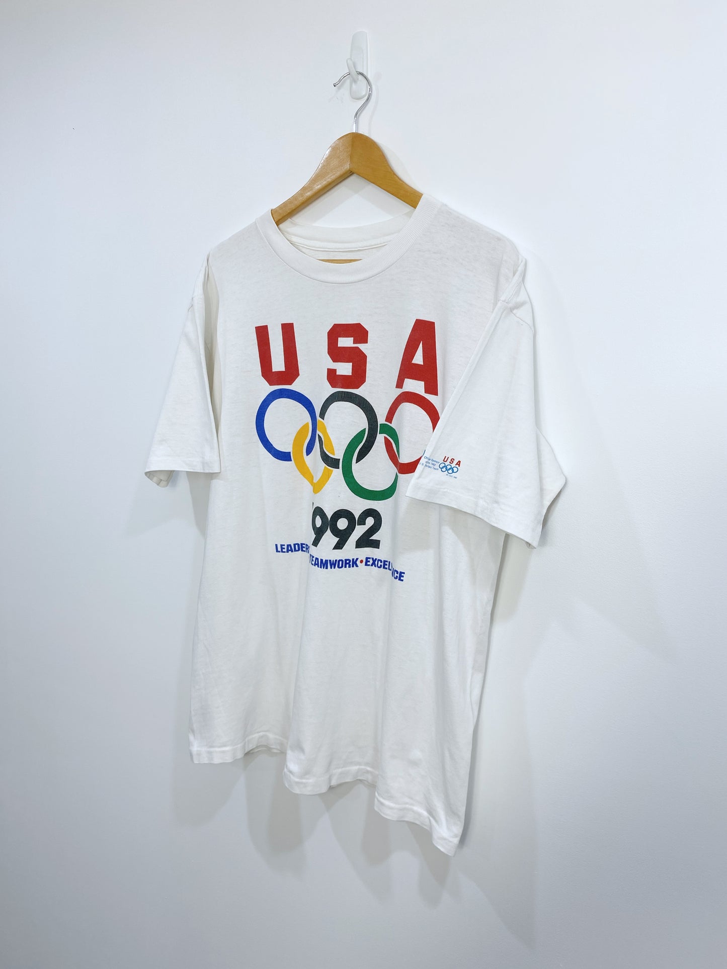 Vintage 1992 USA Olympics T-shirt L