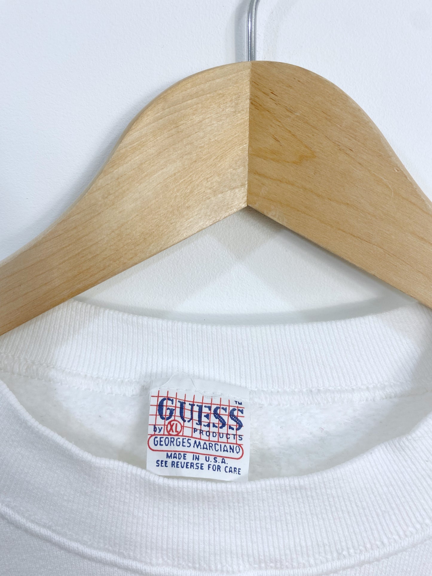 Vintage 90s Guess Jeans Embroidered Sweatshirt XXL