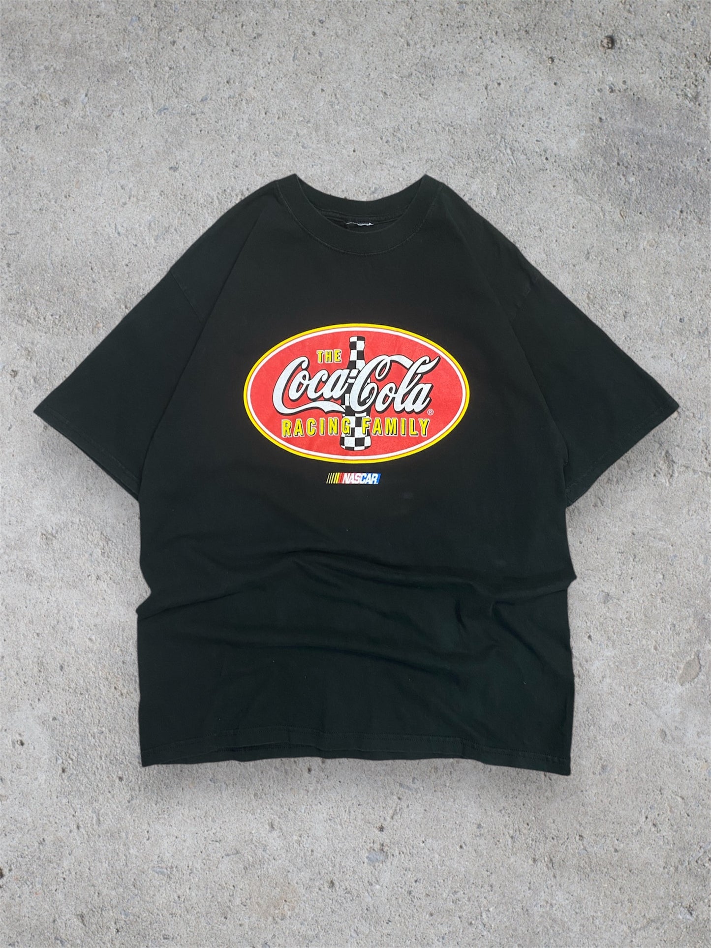 Vintage Coca Cola Nascar Racing Family T-shirt L