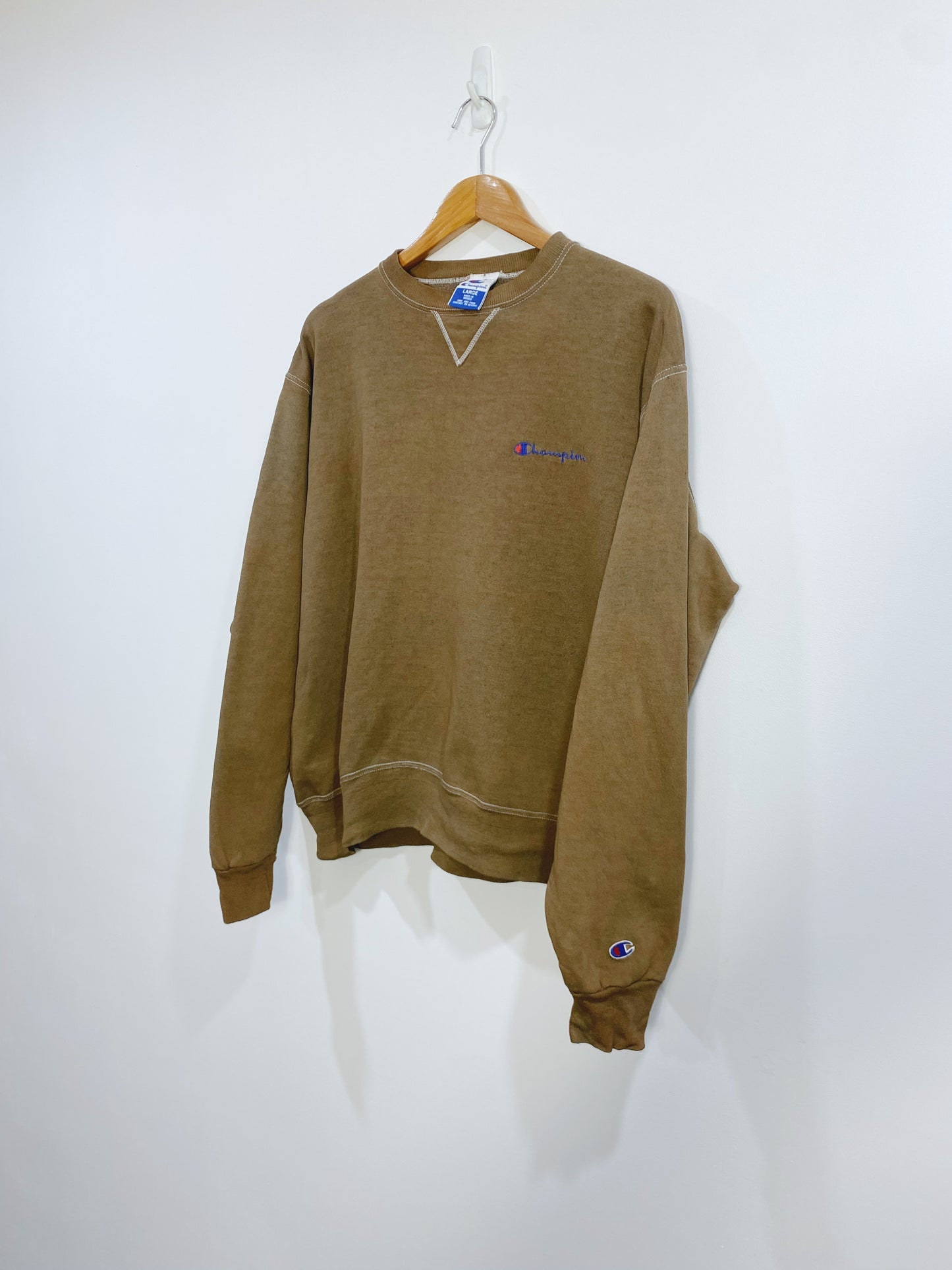 Vintage Champion Embroidered Sweatshirt M