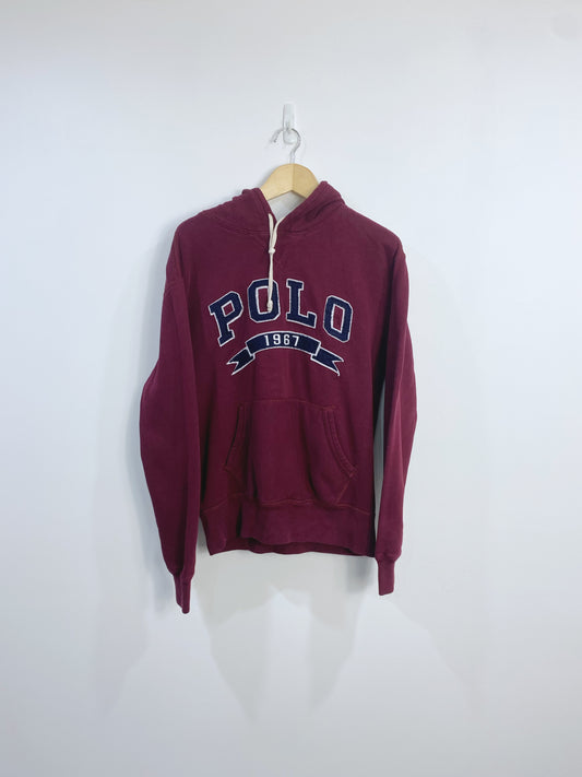 Vintage Polo Ralph Lauren Embroidered Hoodie M