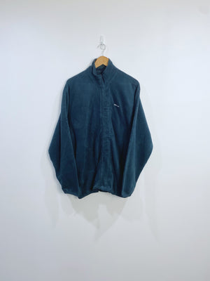 Vintage Reebok Embroidered Fleece Jacket L