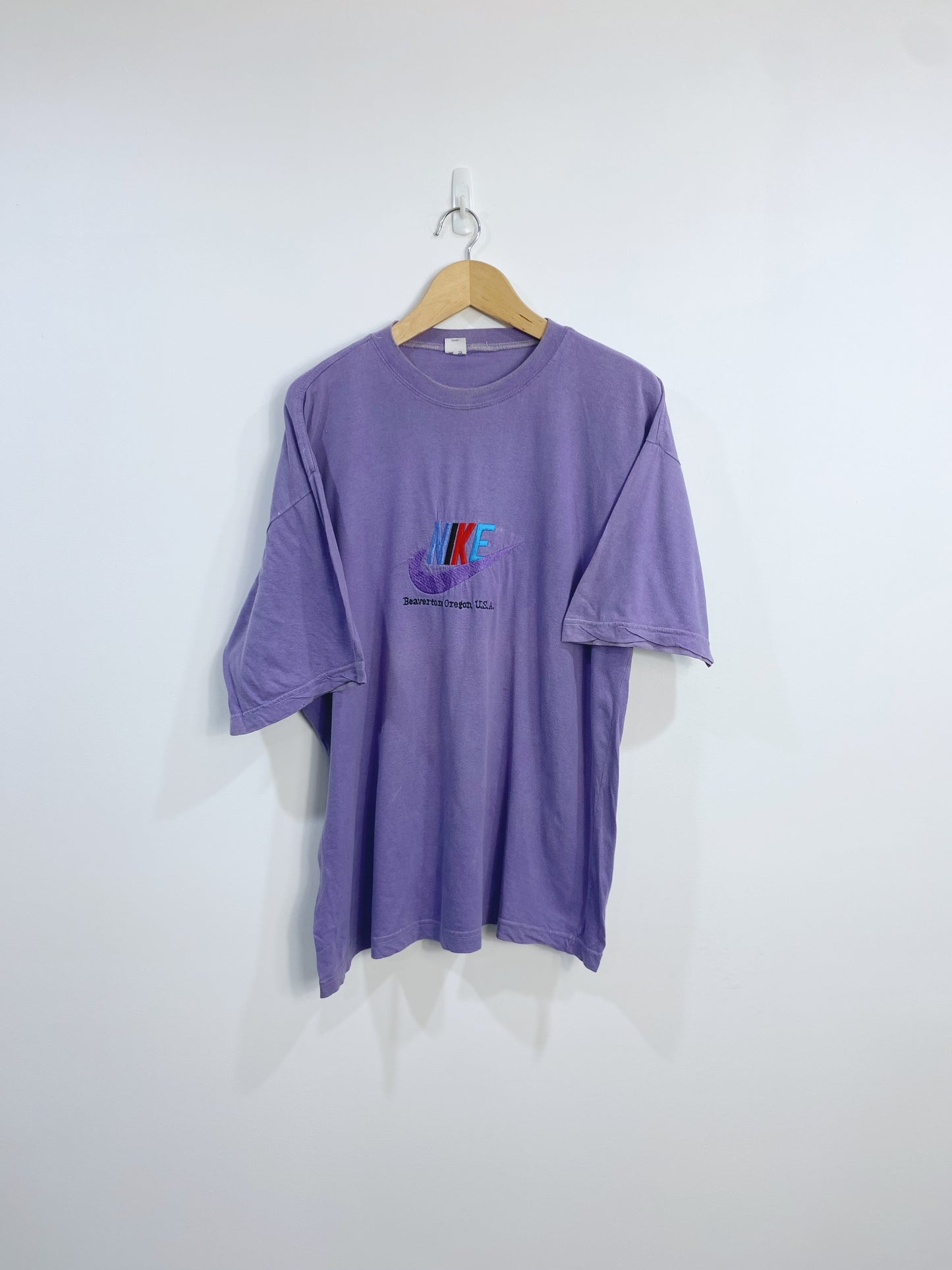 Vintage 90s Nike USA Embroidered T-shirt L