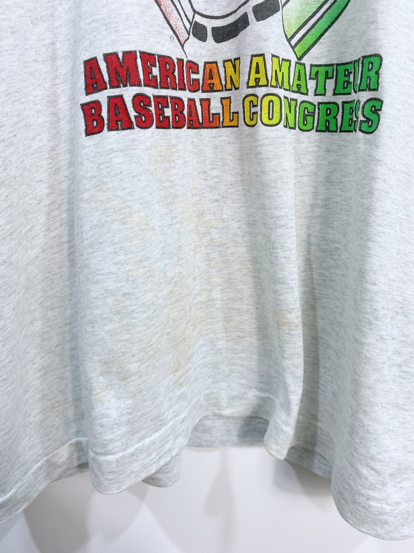 Vintage 90s American Amateurs Baseball Congress T-shirt M