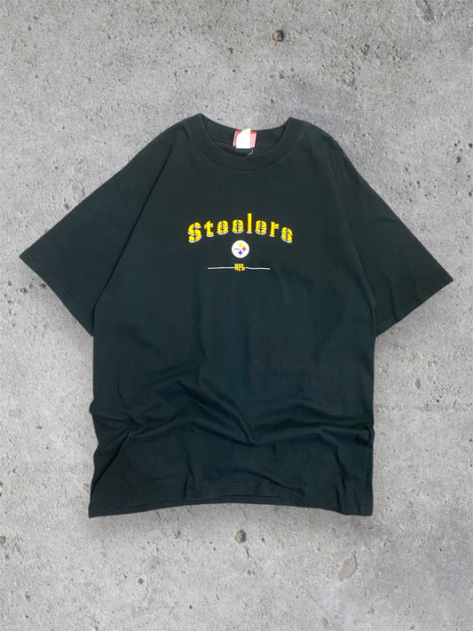 Vintage Pittsburgh Steelers Embroidered T-shirt L