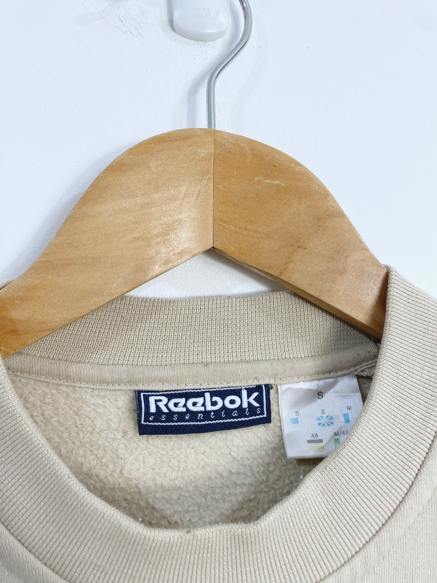 Vintage 90s Reebok Embroidered Sweatshirt L