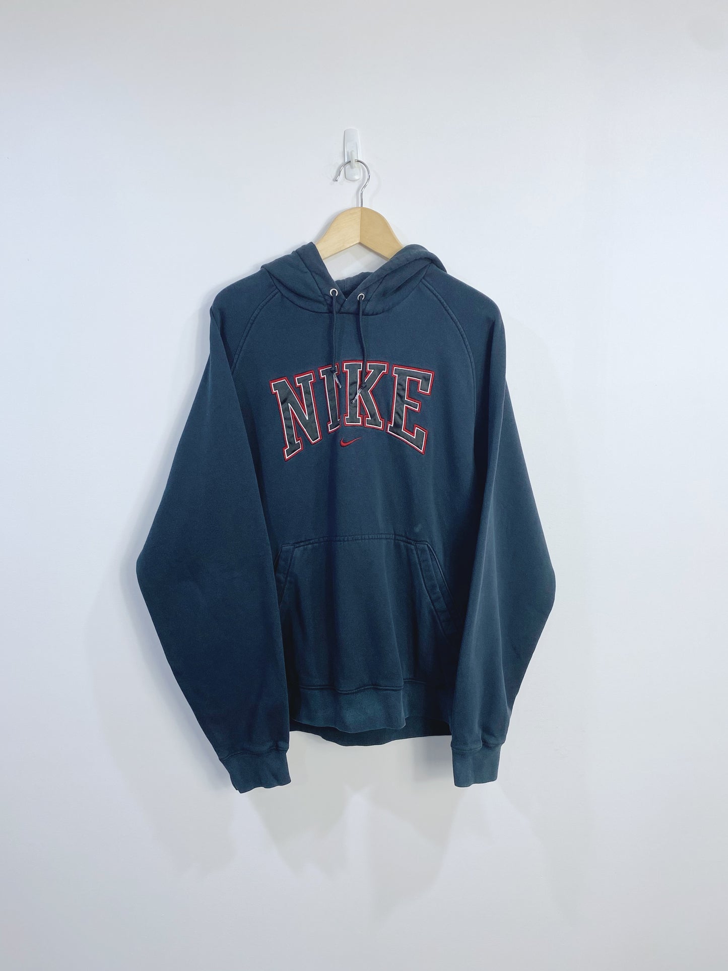 Vintage Nike Embroidered Hoodie L