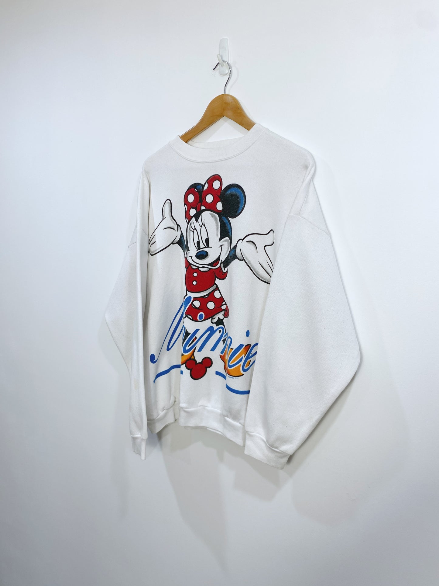 Vintage 90s Minnie Mouse Sweatshirt L