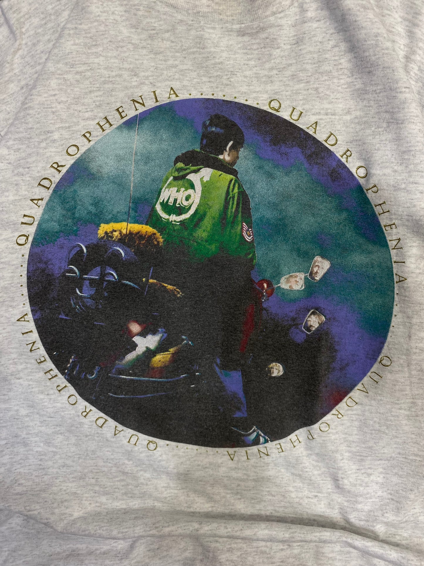 Vintage 1996 The Who Quadrophenia 1996 Tour Band T-shirt L