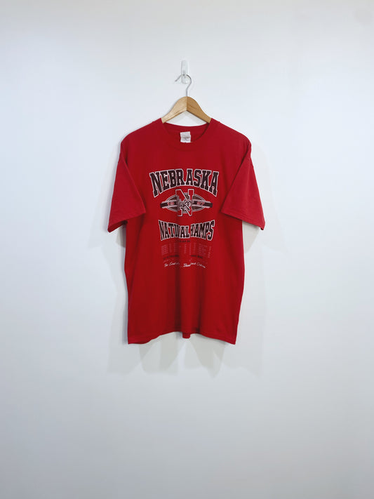 Vintage 1997 Nebraska Huskers Championship T-shirt L