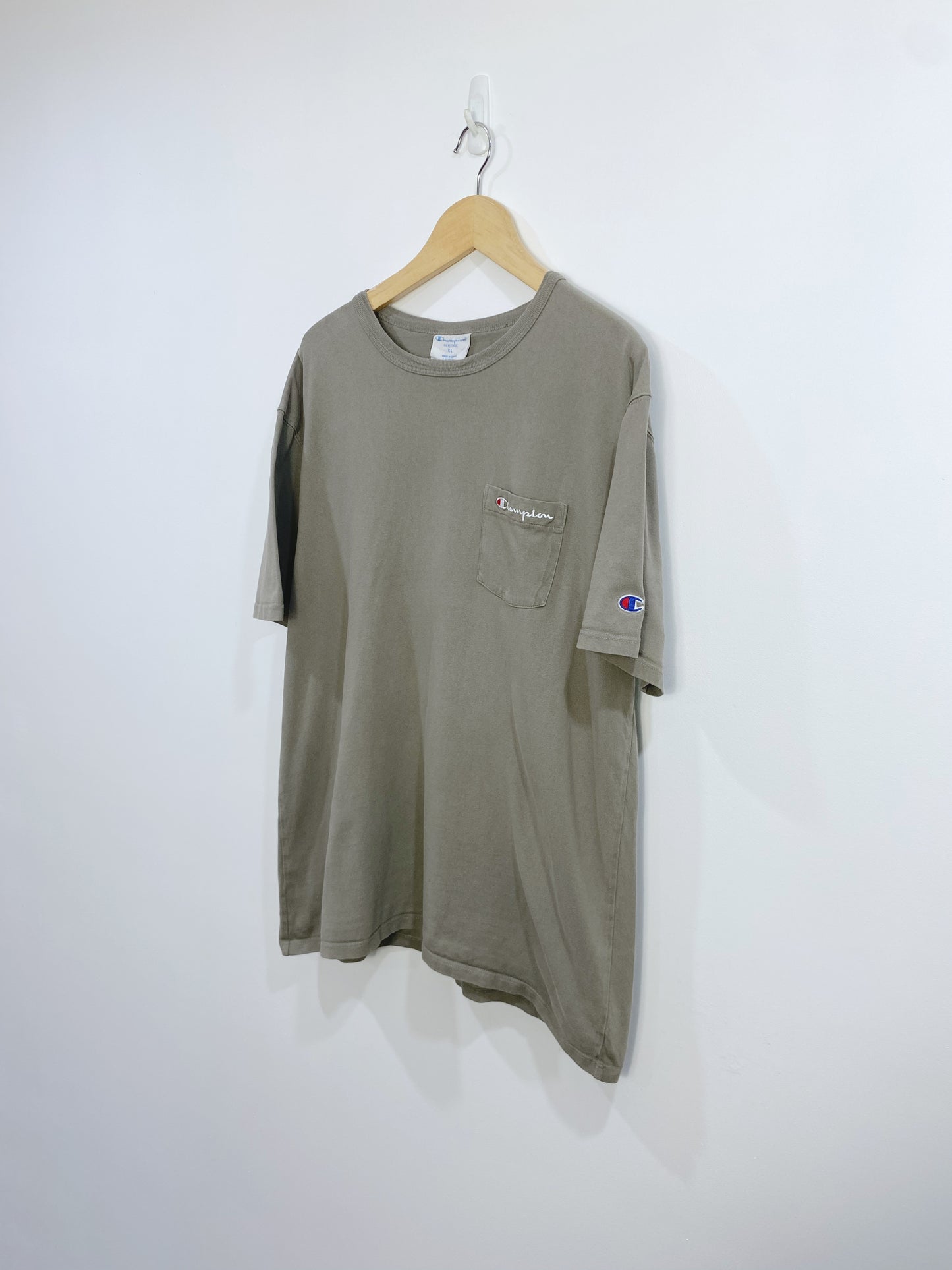 Vintage Champion Embroidered T-shirt L