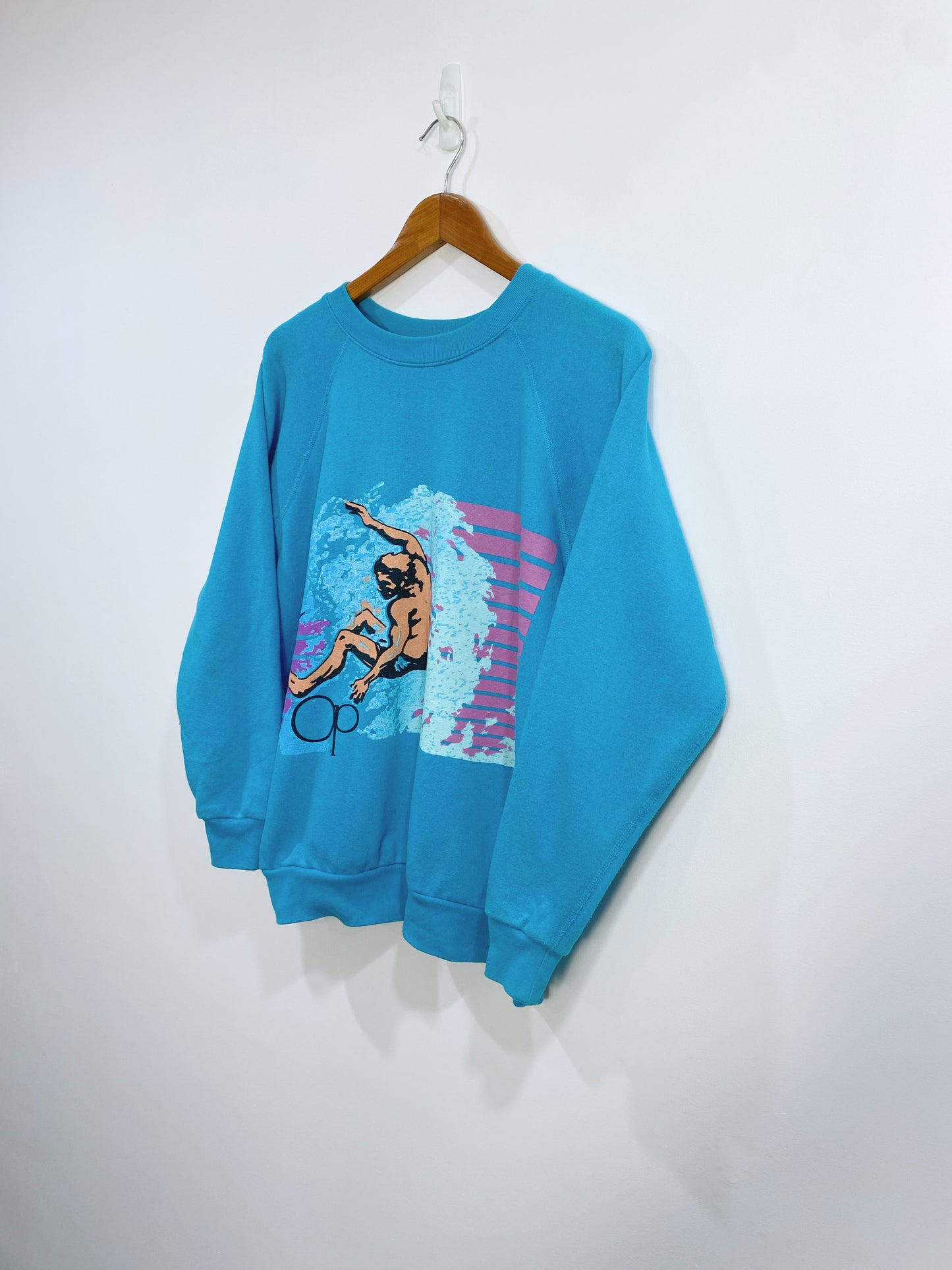 Vintage 90s Ocean Pacific Surf Sweatshirt M