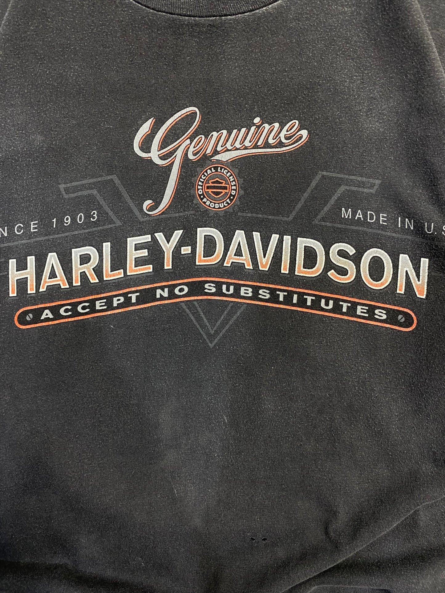 Vintage 1991 Tri County Harley Davidson T-shirt M