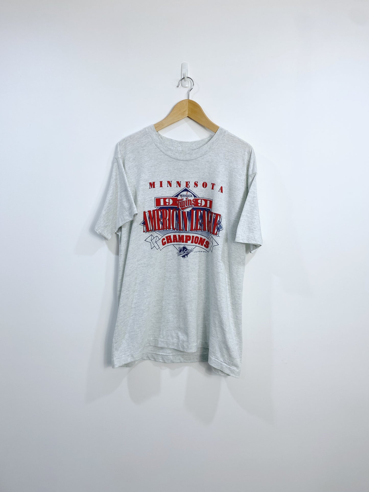 Vintage 1991 Minnesota Twins Championship T-shirt L