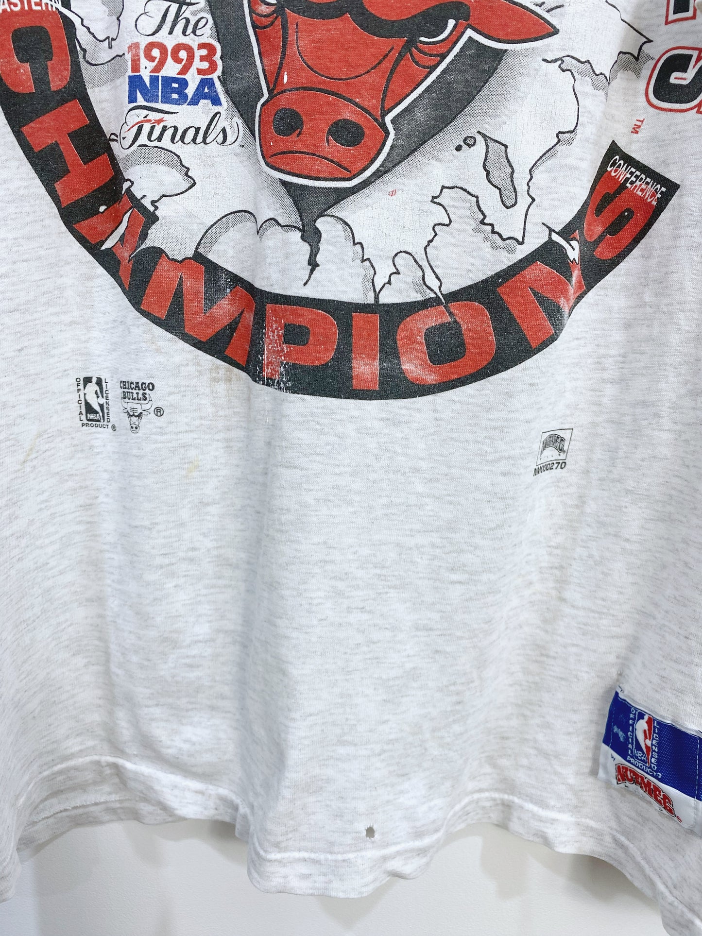 Vintage 1993 Chicago Bulls Championship T-shirt M