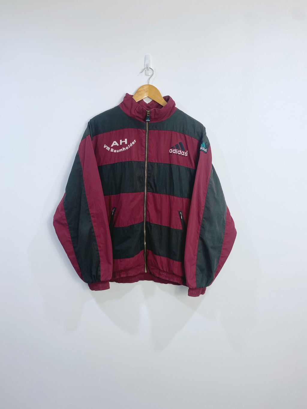 Vintage 90s Adidas Equipment Embroidered Jacket M