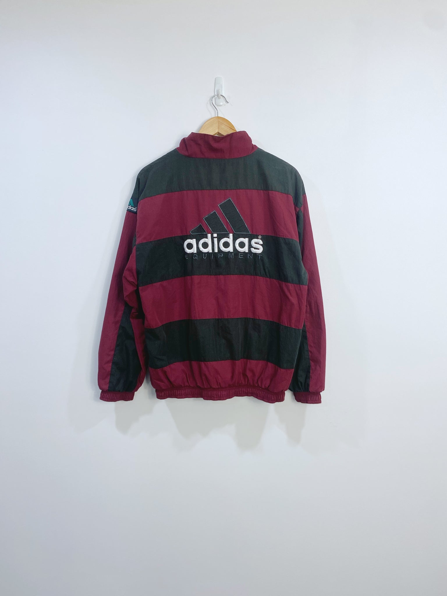 Vintage 90s Adidas Equipment Embroidered Jacket M