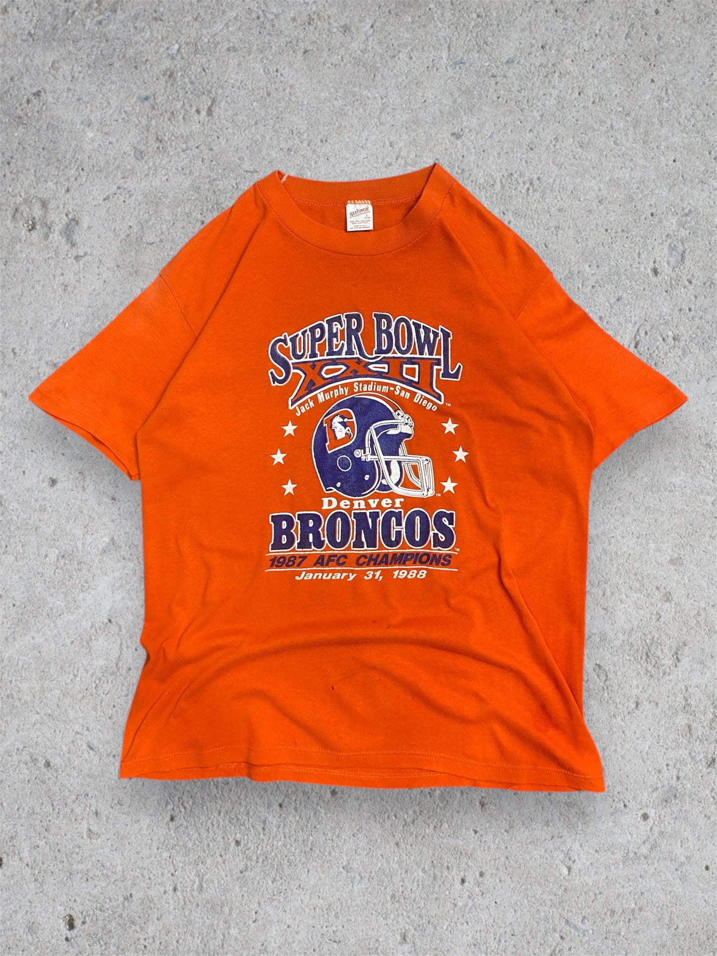 Vintage 1987 Denver Broncos Championship T-shirt M