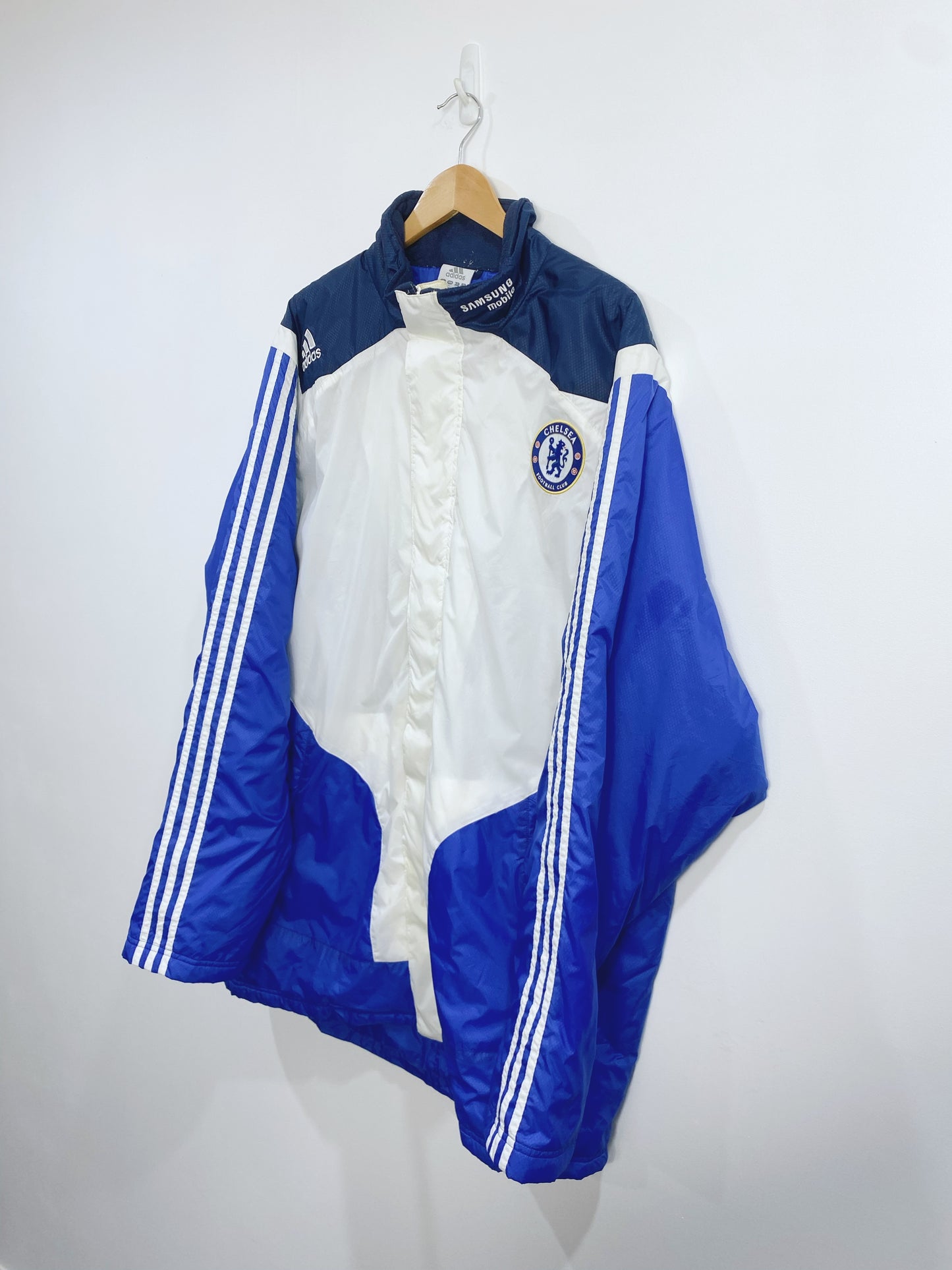 Vintage Chelsea Fc Embroidered Padded Jacket XXL