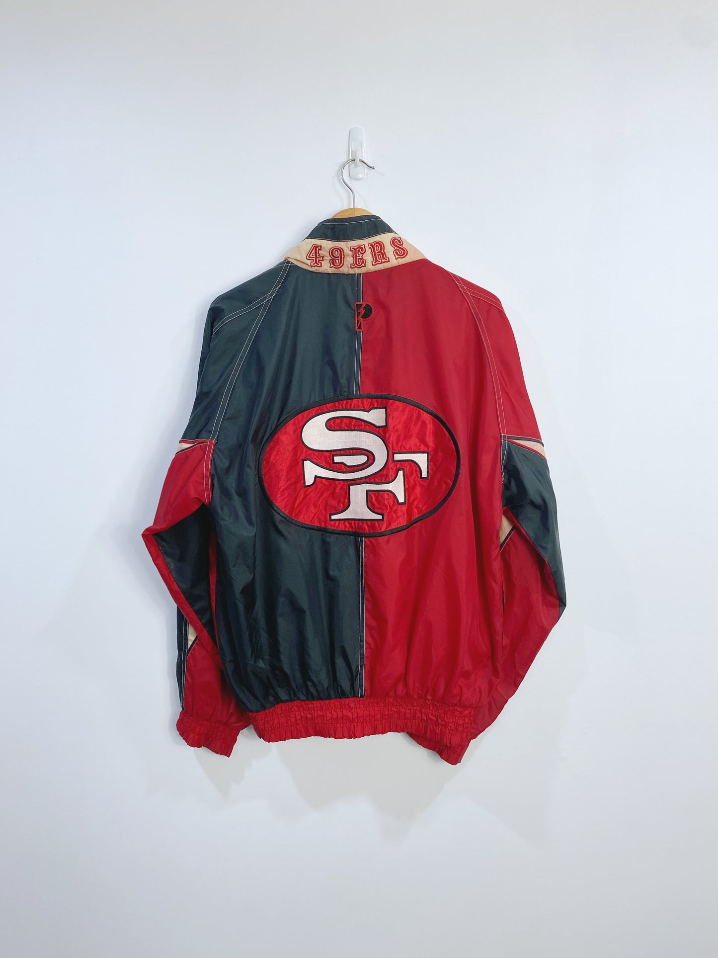 Vintage 90s Rare San Francisco 49ers Jacket By Daniel Young Fully Embroidered L