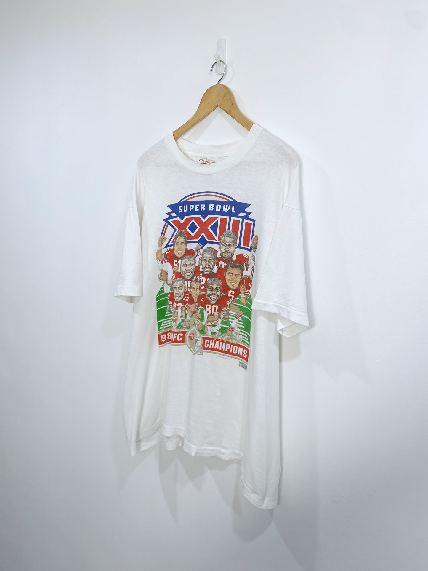 Vintage 1988 SanFransisco 49ers Championship T-shirt L