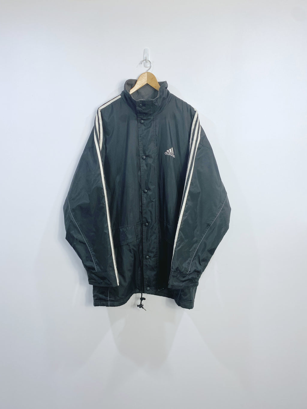 Vintage 90s Adidas Embroidered Jacket XXL