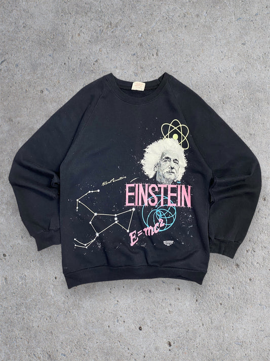 Vintage 1987 Albert Einstein E=mc2 Sweatshirt S