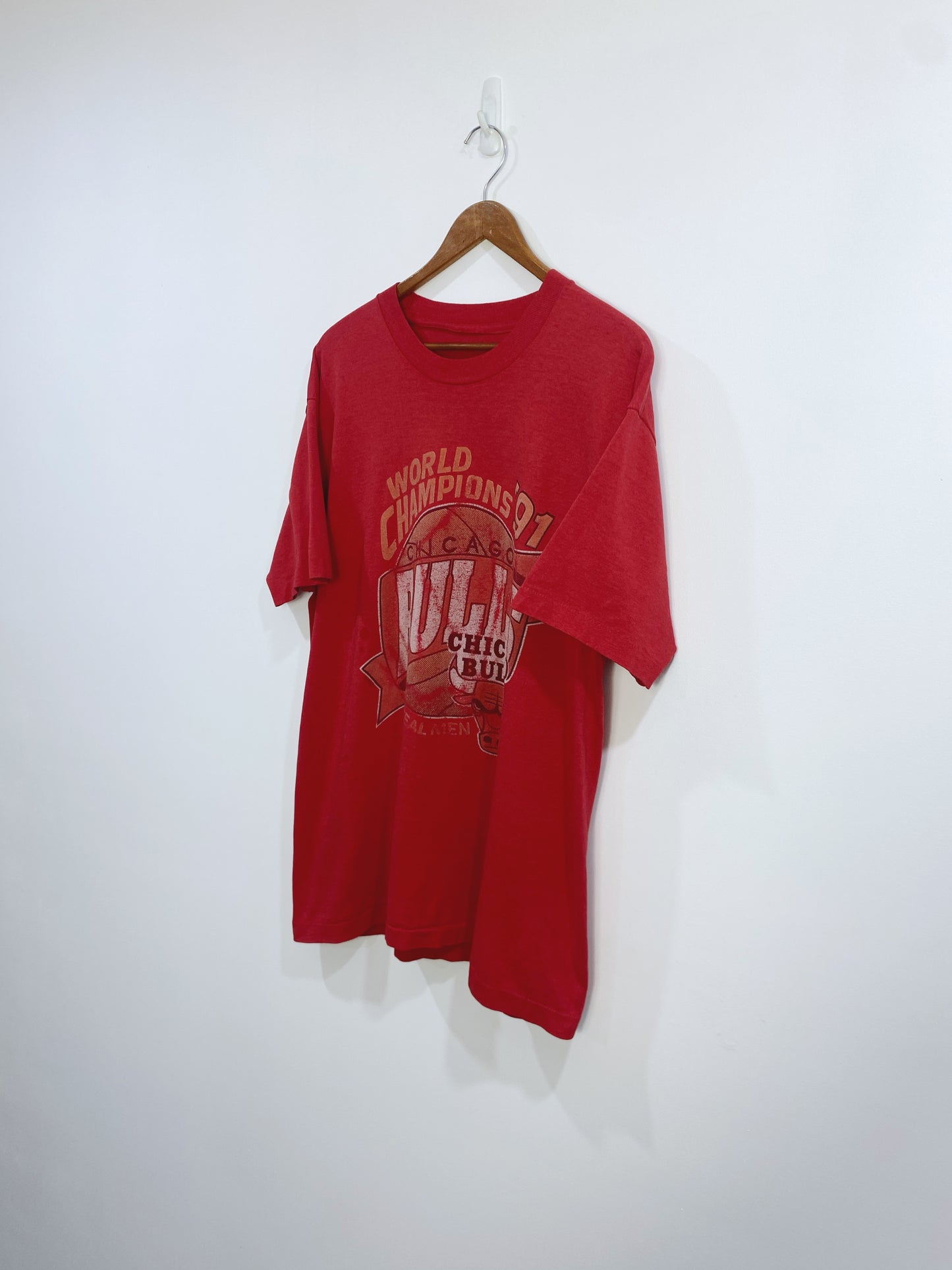 Vintage 1991 Chicago Bulls Championship T-shirt L