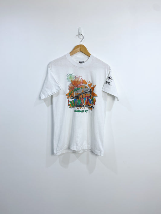 Vintage 1997 Michigan City Summer Fest T-shirt M