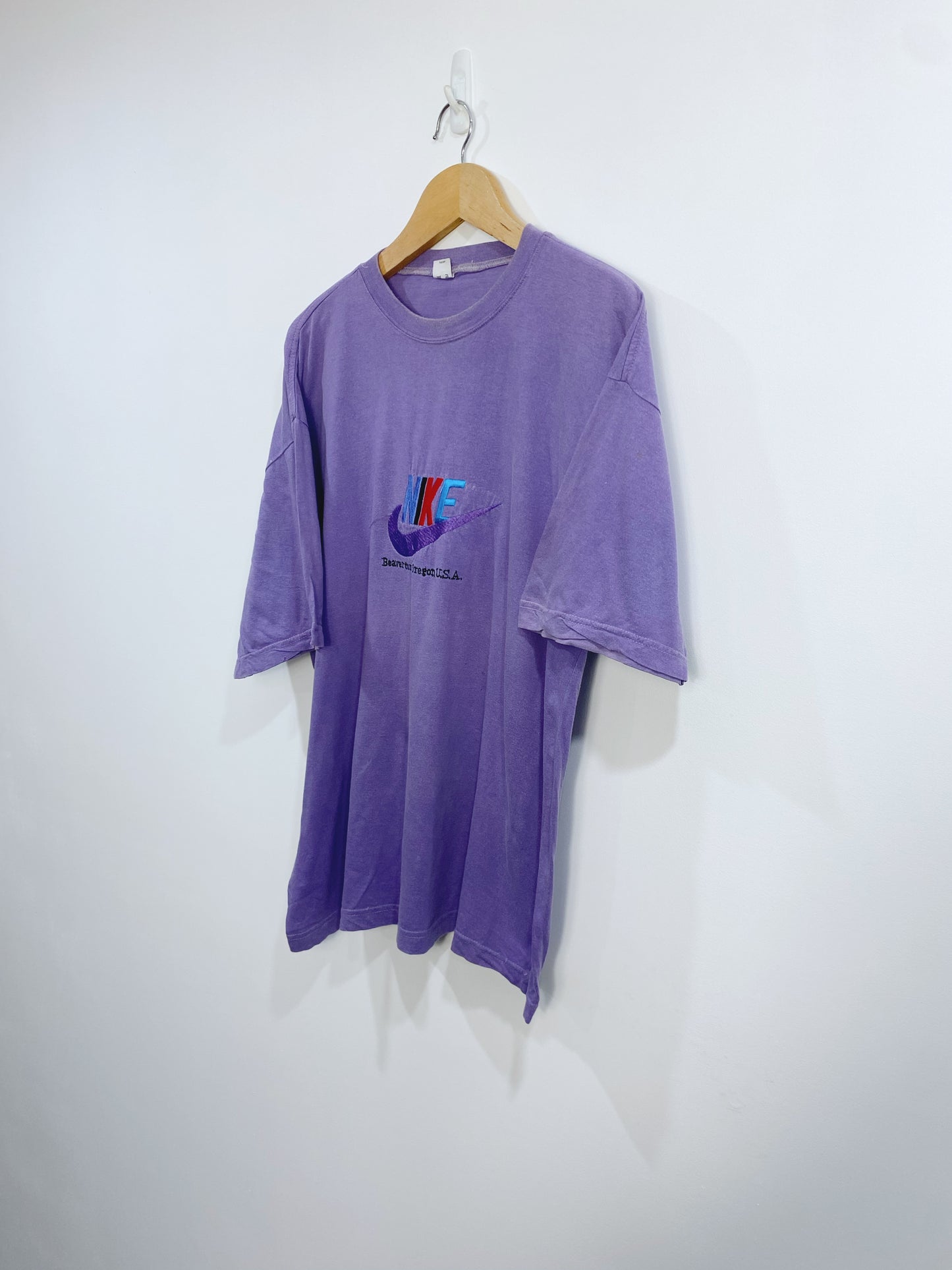 Vintage 90s Nike USA Embroidered T-shirt L