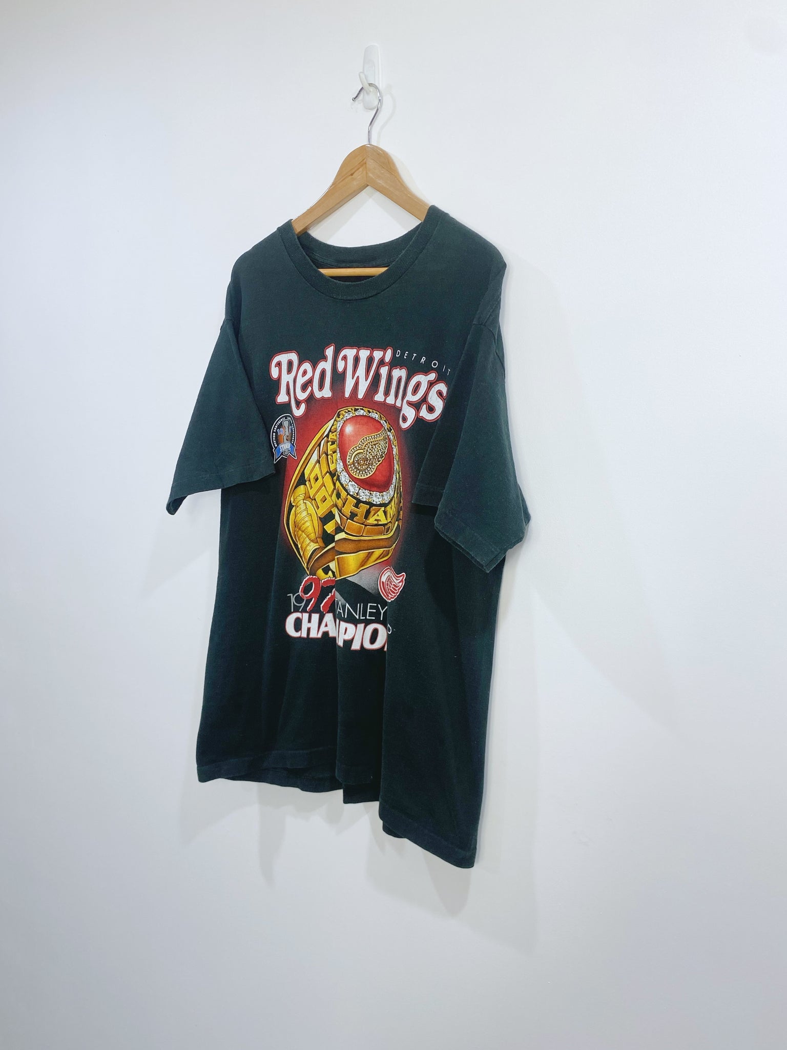Vintage 1997 Detroit RedWings Championship T-shirt XL