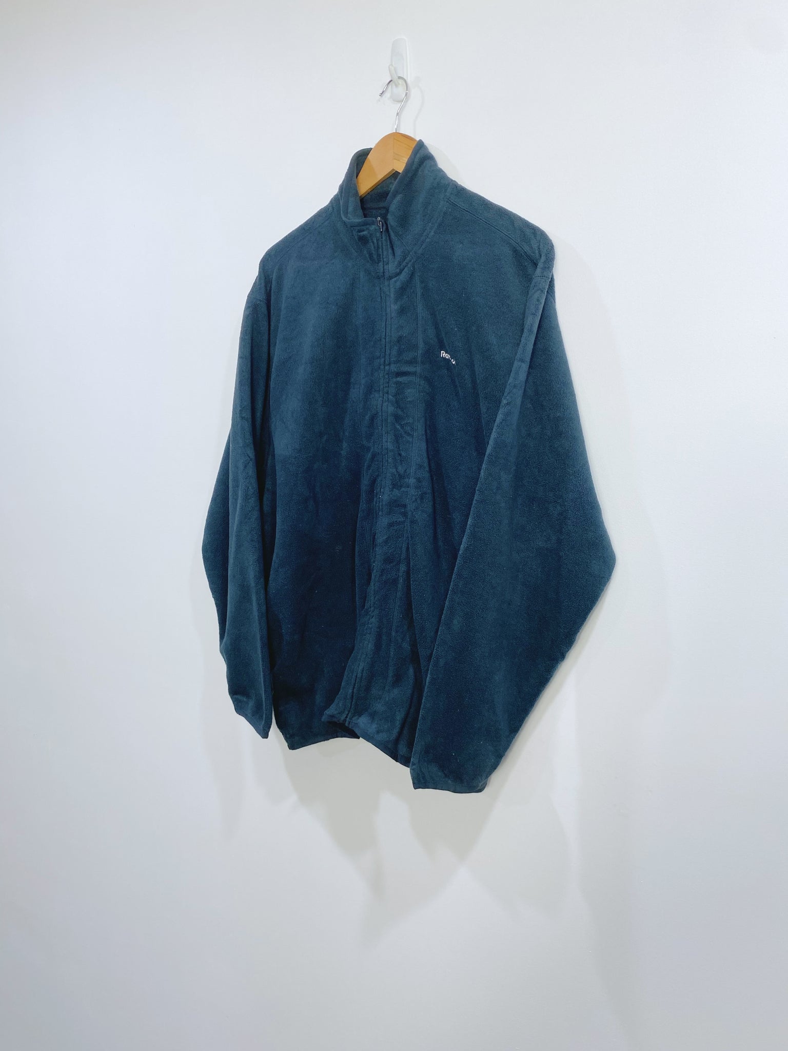 Vintage Reebok Embroidered Fleece Jacket L