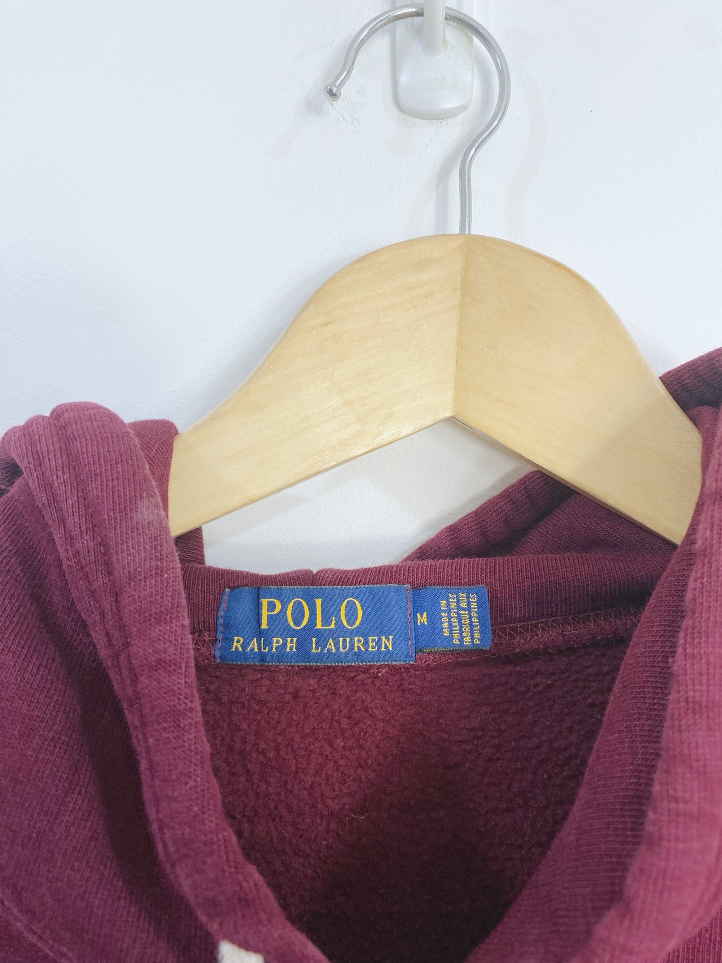 Vintage Polo Ralph Lauren Embroidered Hoodie M