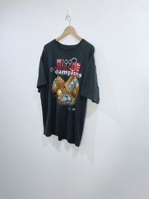 Vintage 1993 Chicago Bulls Championship T-shirt L