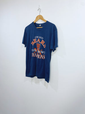 Vintage 1985 Chicago Bears Championship T-shirt M