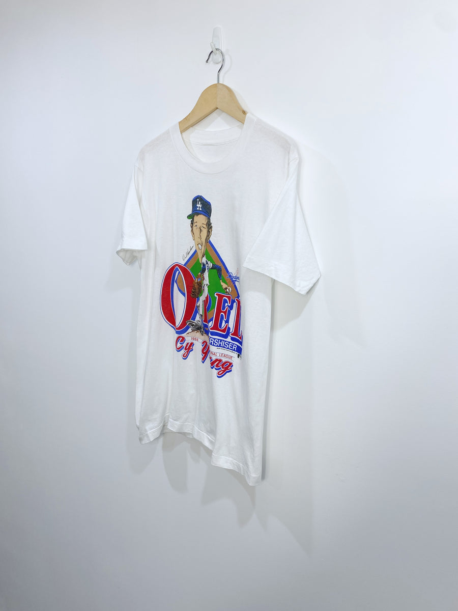 Vintage 1988 LA Dodgers Orel Hershiser Cy Young T-shirt M – Nextup.Vintage