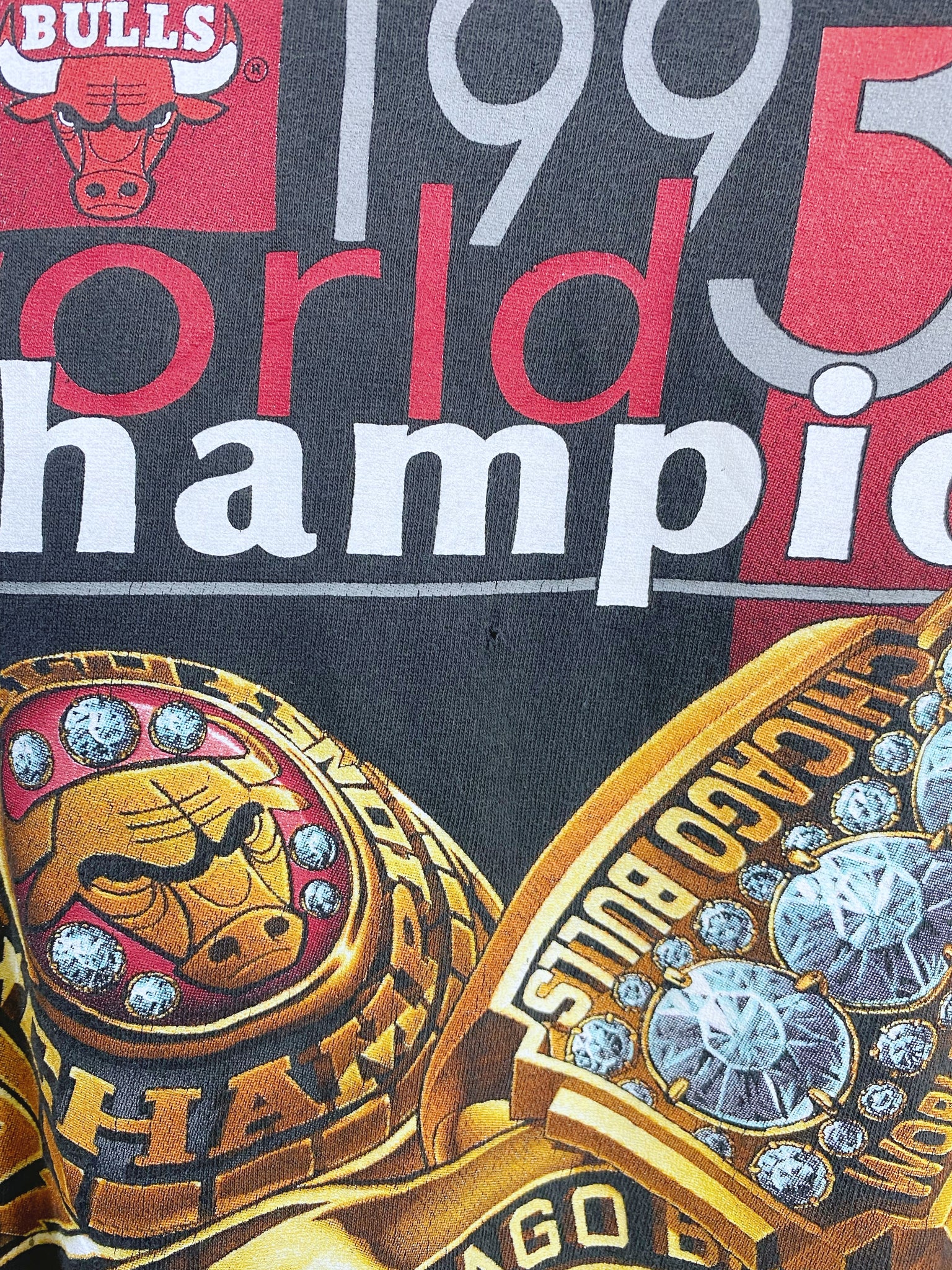 Vintage 1993 Chicago Bulls Championship T-shirt L