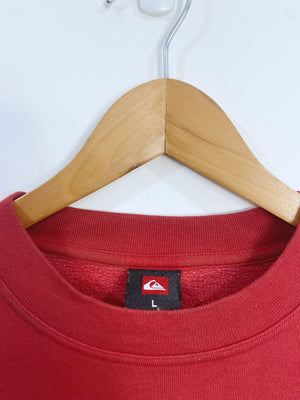 Vintage QuikSilver Embroidered Sweatshirt L