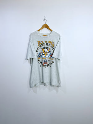 Vintage 1992 Pittsburgh Penguins Championship T-shirt XL
