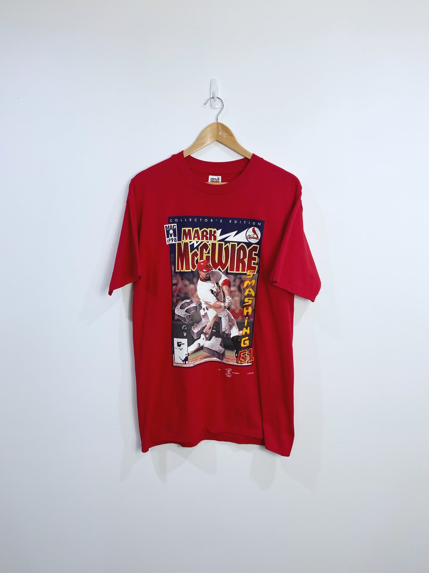 Vintage 1998 Mark McGuire T-shirt L